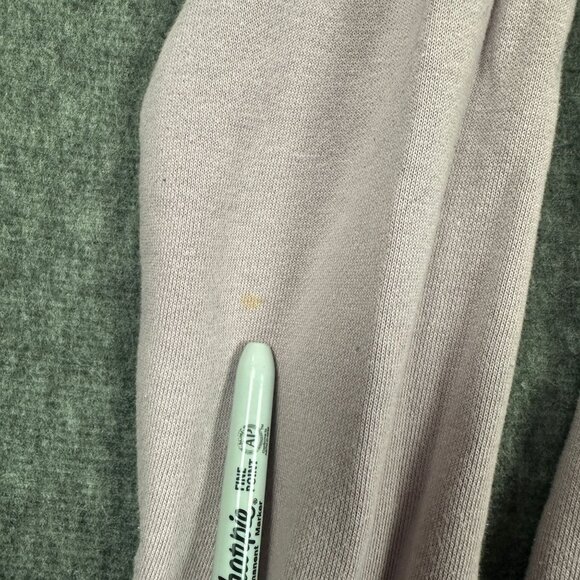 Fila Womens Small Lilac Sweatshirt 100% Cotton Logo Crewneck Casual Lightweight - Picture 5 of 11